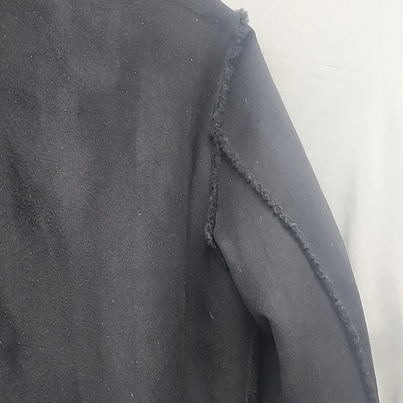 Chelsea And Theodore Large Coat Classy Warm Faux Fur Sherpa Lined - Picture 14 of 16